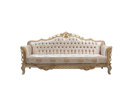 Sofa 3 Seater Living room Couch Classic Design Luxury Sofa Textile new