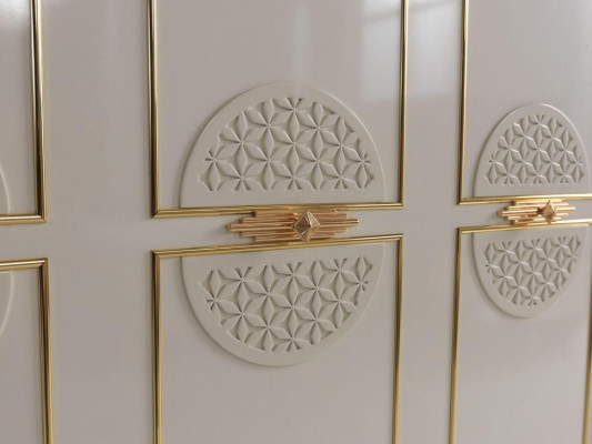 Bedroom Wardrobe Luxury Wood Modern Design Furniture White new