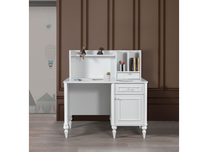 Desk Modern Desk Wood Youth Childrens room White Furniture