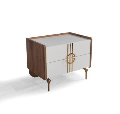 Bedroom Bedside table Modern Design Furniture Wood Luxury Side Bedside tables
