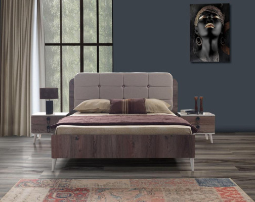 Bedroom Bedside table Modern Bedside tables Furniture Wood Luxury Side Tables