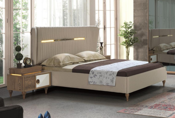 Bedroom Bedside table Side table Design Modern new Brown Wood