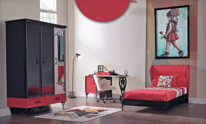 Classic r Loft Wardrobe Bedroom Cabinets Design Furniture 131x60x200