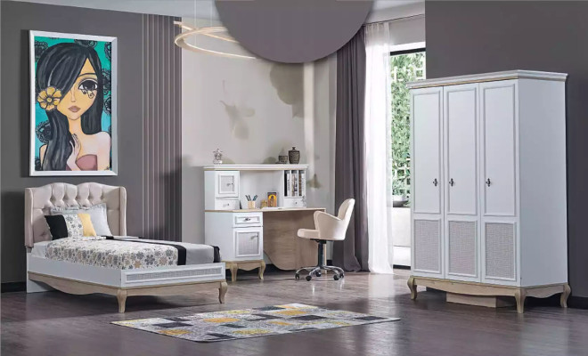 Wardrobe Wardrobe Furniture Bedroom Cabinets Wood Loft Furnishings White