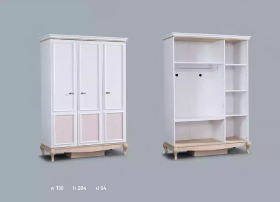Wardrobe White Dressing Room Wardrobe Furniture White Country House Cabinets Furniture