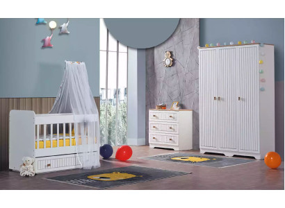 Wardrobe White Wood Cabinets Bedroom Furniture design children's room furniture