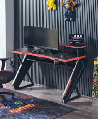 Modern Tables Desk Children's Desk Black Gamer Computer Table