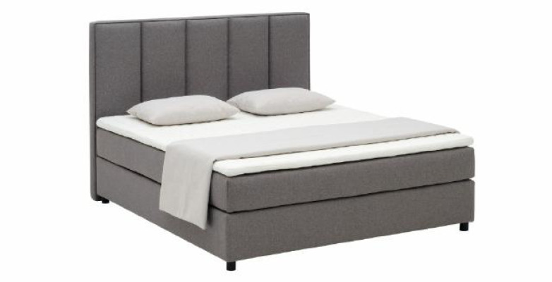 Continental Box Spring Bed Beds Upholstery High Double Leather Textile Bed