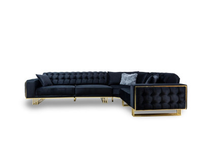 Exclusive Corner sofa Modern L-shape Designer Style Furniture Living room Corner suite