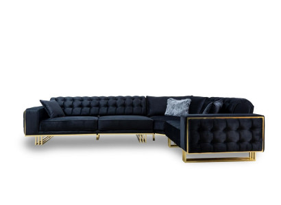 Exclusive Corner sofa Modern L-shape Designer Style Furniture Living room Corner suite