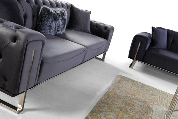 Designer Living room Set Sofa set 3+3+1 Seat Furniture Sets 3pcs.