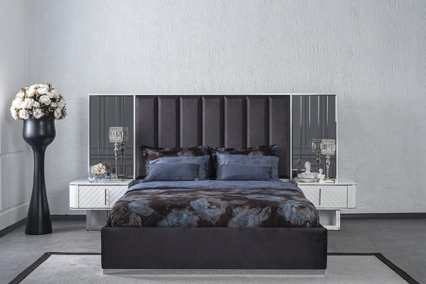 Complete Furniture Bet 2x Bedside tables Bedroom Stool Luxury Design