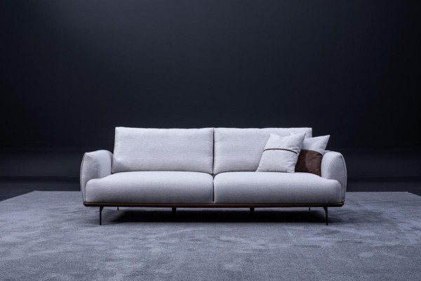 Sofa set three-seater armchair set design modern upholstered sofa textile