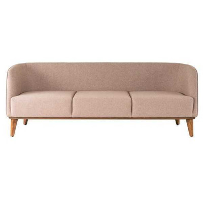 Beige Sofa Stylish 2-Seater Modern Living room Couch Upholstery Sofas