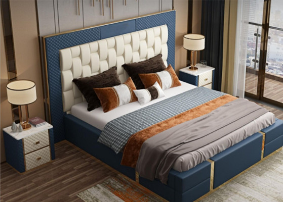 Design box spring bed Modern Beds Bed Double bed Hotel Luxury 180x200 new