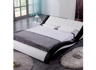 Design Bed Big Beds Leather Hotel Upholstery 180x200 Multifunction Shelf