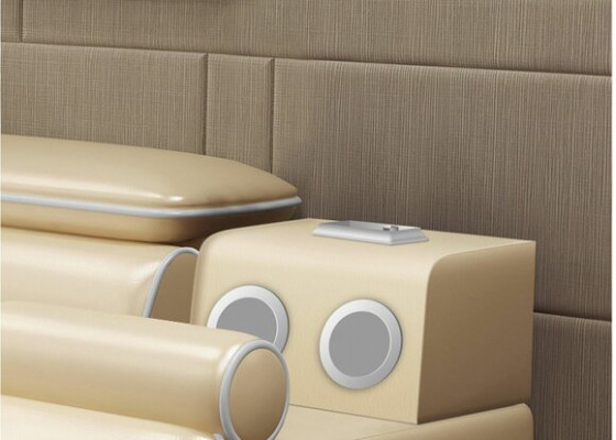 Multifunction Bed Modern Hotel Beds Double bed USB Sound 180x200