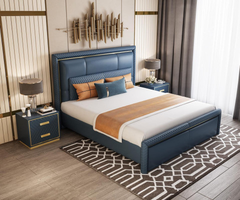 Modern Bed Design Beds Upholstery Bedroom Bed frame 180x200cm