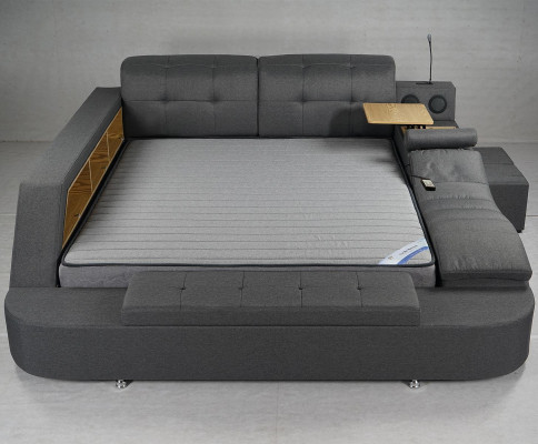 Multifunction Bed Double Beds Modern 180x200cm Beds Bedroom