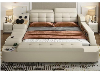 Multifunction Bed Double Beds Modern Bed frame 180x200cm new