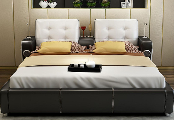 Multifunction Bed Double Beds Modern Bed frame Beds 180 x 200 cm