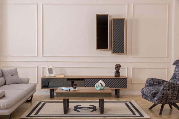 Design Sofa set Coffee table Sofa 6-piece Living room Set Luxury Furniture