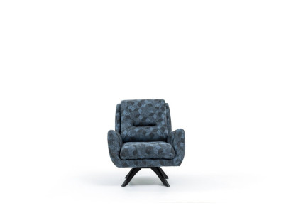 Living room Luxury Armchair gray Club Lounge Modern Designer Furniture Furnishings