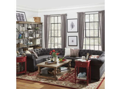 XXL Big Chesterfield Living landscape Couch Sofa Upholstery Corner Seat U-shape Sofas new