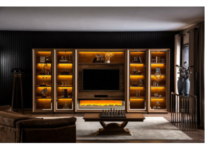 Luxury wall unit attached wall wall unit living walls with fireplace coffee table