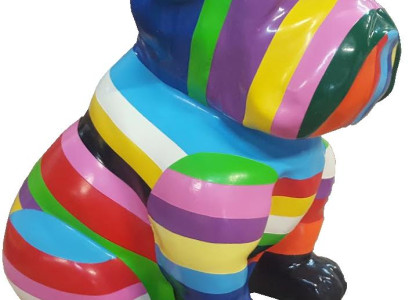 Abstract figure statue modern figures decoration dog sculpture decoration living room