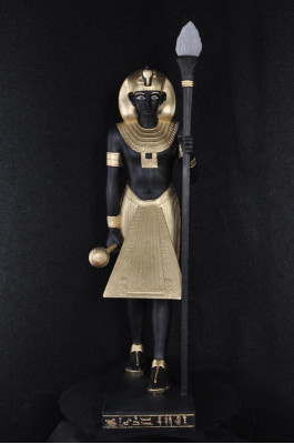 Floor lamp sculpture figure lamps light fixture Egypt statue figures sculptures 2876