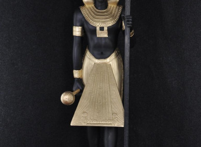 Floor lamp sculpture figure lamps light fixture Egypt statue figures sculptures 2876