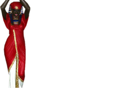 Design floor lamp Egyptian woman figure standing lamp lights standing lamps figure