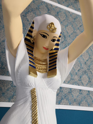 Design floor lamp Egyptian woman figure standing lamp lights standing lamps figure
