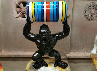 Designer Figure Statue Modern Figures Statues Decoration Decoration Gorilla Garden new
