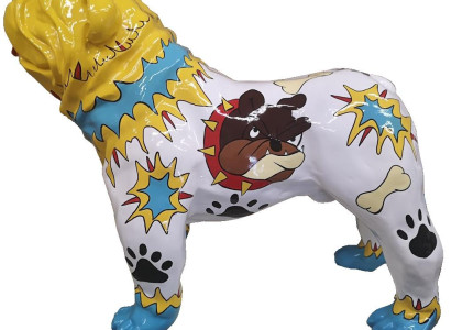 Figures Real Handcraft Sculptures Decoration Deco Abstract Design Cow Statue