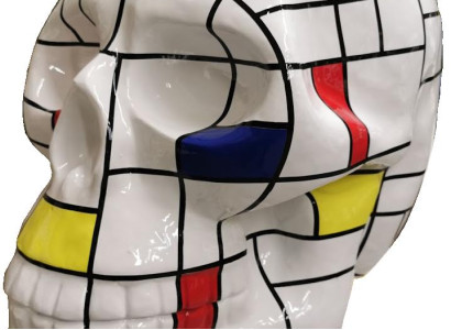 Skull Figure Modern Figures Decoration Decoration Garden Sculpture Sculpture Idea new