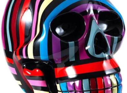 Designer figure figures decoration skull decoration garden sculpture available immediately