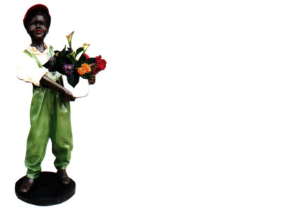 Design Florist Figure Statue Sculpture Figures Sculptures Decoration 7059