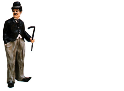Design Chaplin Figure Statue Sculpture Figures Sculptures Decoration Deco 5358 new