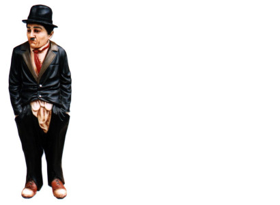 Design Chaplin Figure Statue Sculpture Figures Sculptures Decoration Deco 5357 new