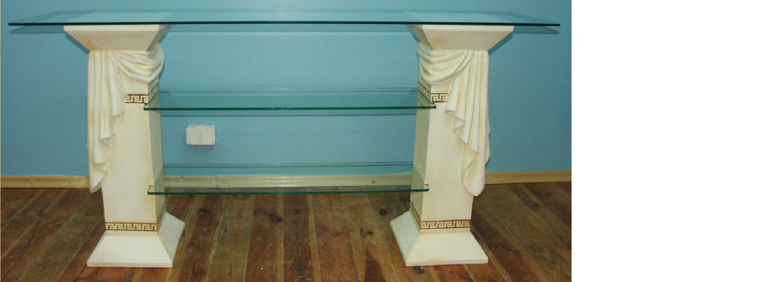 Design Display case Shelf Glass Column Wardrobe Showcases Shelves Wardrobe Living room 1856