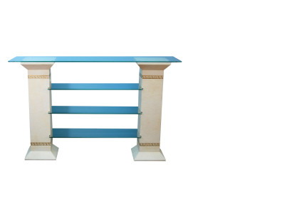 Design Display case Shelf Glass Column Wardrobe Showcases Shelves Wardrobe Living room 1865