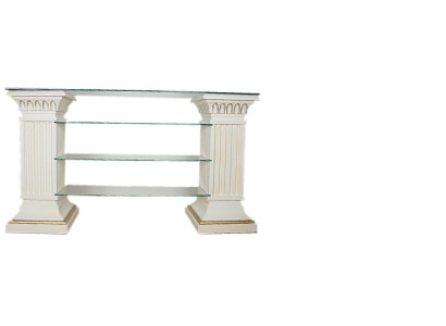 Design Display case Shelf Glass Column Wardrobe Showcases Shelves Wardrobe Living room 1848