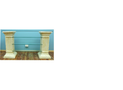 Design Display case Shelf Glass Column Wardrobe Showcases Shelves Wardrobe Living room 1849