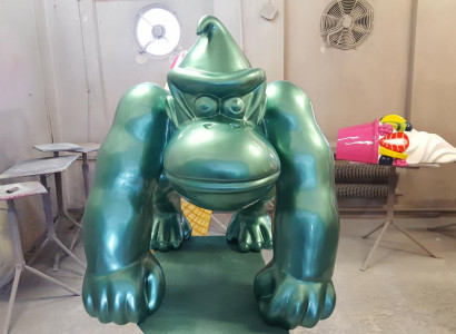 Decoration Deco Gorilla Garden new Designer Figure Statue Modern Figures Statues