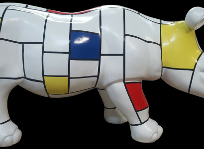 Figures Real Handcraft designer Loft colorful sculptures Abstract figure 60cm new