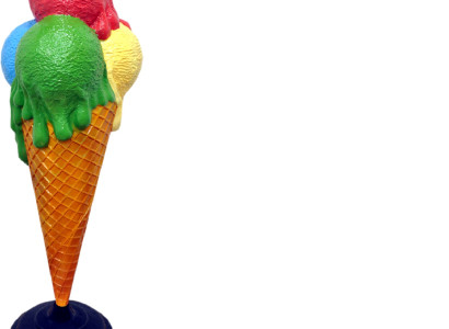 Design Ice Cream Parlor Figure Statue Sculpture Figures Sculptures Decoration Decoration 160cm