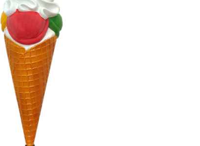Design ice cream parlor stand figure statue sculpture figures sculptures decoration
