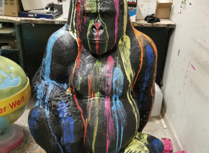 Figures Statues Decoration Decoration Gorilla Garden new Designer Figure Statue Modern